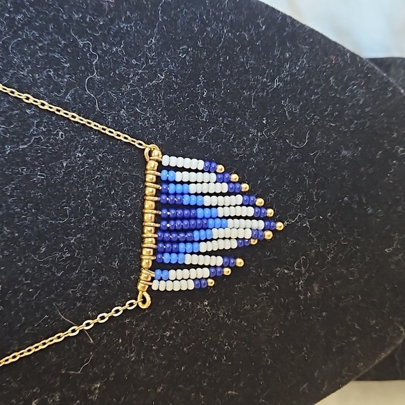 Gold Plated Bohemian Necklace - Picture 2 of 3